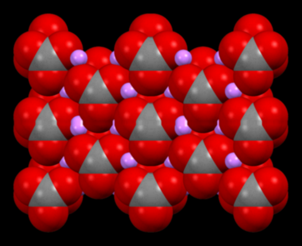 point de fusion du carbonate de lithium