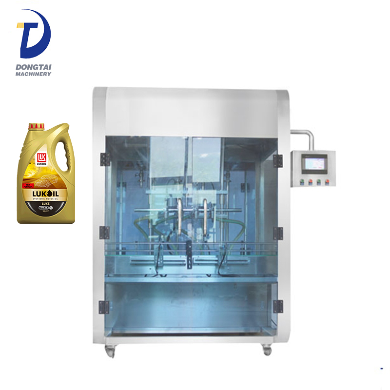 Motor engine lube oil filling machine automatic