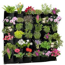 Vasos de flores para plantador de jardim Parede vertical à prova d&#39;água
