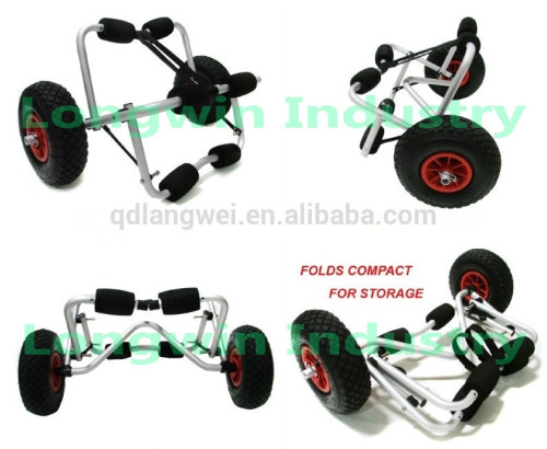 aluminum kayak trolley / Folding Kayak Cart / folding aluminum trailer