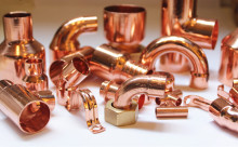 Copper Reducing 90 Degree Elbow