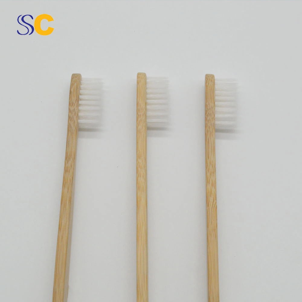 Hot Selling Bamboo Flat Handle Toothbrush