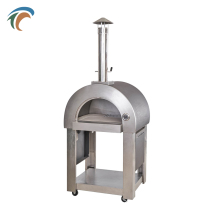 Commerical Outdoor Steel Freestanding Firewood Pizza Oven For Sale
