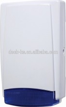 Backup Battery Outdoor Siren with strobe light