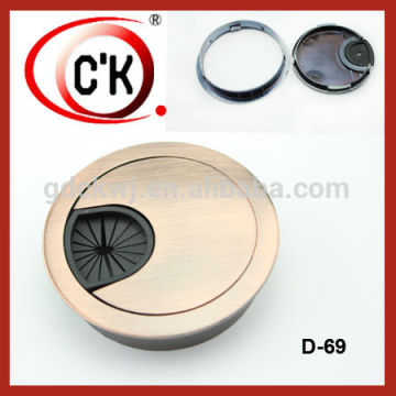 C'K hardware desk grommet computer desk grommet oval grommets