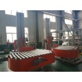 Automatic on-line pallet turntable wrapping machine