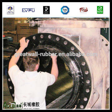 greatwall rubber high flexibility rubber lining