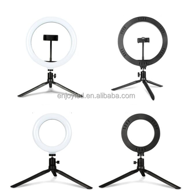 10 Inch Led Selfie Photography Dimmable Selfie Ring Light With Tripod Stand Ring Light With Stand Video Ring Light Tik Tok