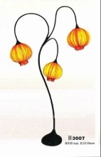 Modern luxury fabric floor lamp H3007