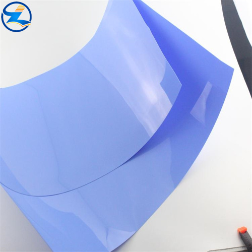 Colored plastic pet sheet rolls for cosmetic trays