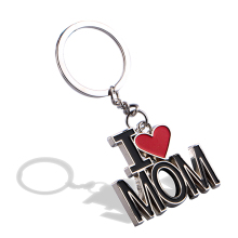 Personalized Metal Key Chains Accessories Letter Keychain
