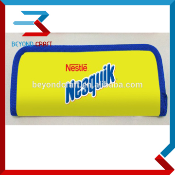 GOOD Price PP plastic sliding zip lock student pencil bag