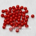 4 MM warna Solid manik-manik longgar pony seed beads grosir