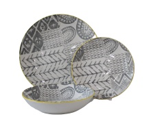 2022 Customize Wedding Cheap Pad Printing Dinner Set