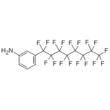 Benzenamine, 3- (1,1,2,2,3,3,4,4,5,5,6,6,7,7,8,8,8-heptadécafluorooctyle) - CAS 119489-67-7