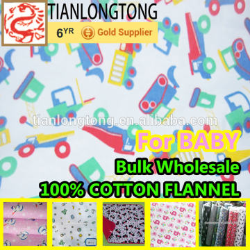 100% Cotton Flannel Fabrics