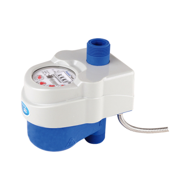 Dry remote water meter (valve control)