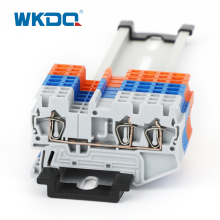 ST1.5-TW Din Rail Twin Feed-through Terminal Block