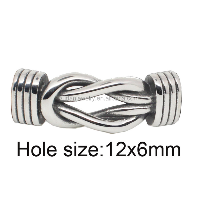 Stainless Steel Cross Arrow Connector Charms Bracelet Findings Jewelry Parts Supplies