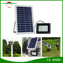 5W Solar Flood Light Imperméable IP65 Outdoor Solar Floodlight 54LED High Brightness Garden Light