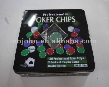 professional poker chips set