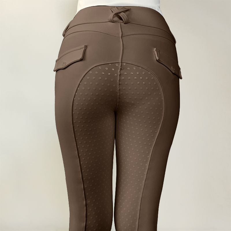 lightweight equestrian pants with silicone