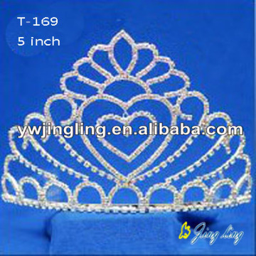 Pequeña princesa Tiaras de diamantes de imitación