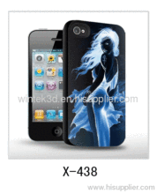 Woman Picture 3d Case Iphone4,pc Case Rubber Coated,multiple Colors Available?
