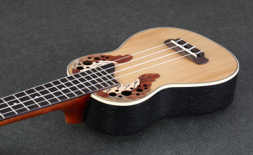 Plastic round back Hawaiian Ukulele