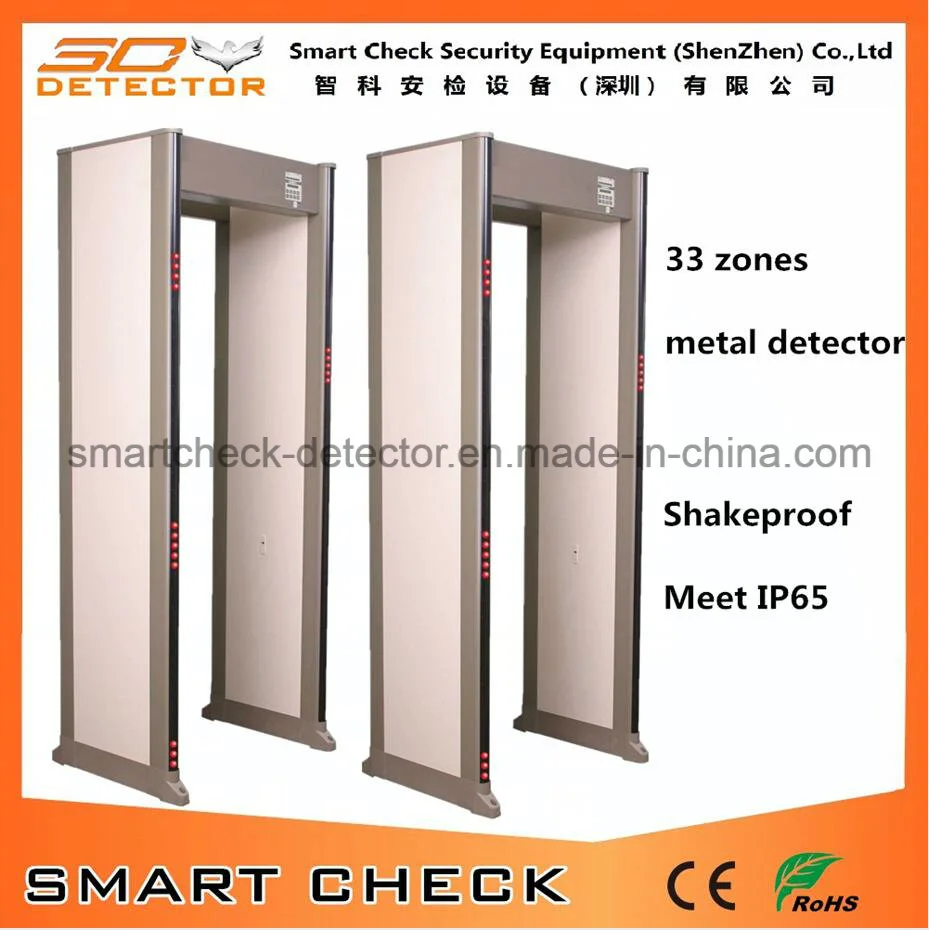 Single Zone Metal Detection Security Detector Metal Detector Gate