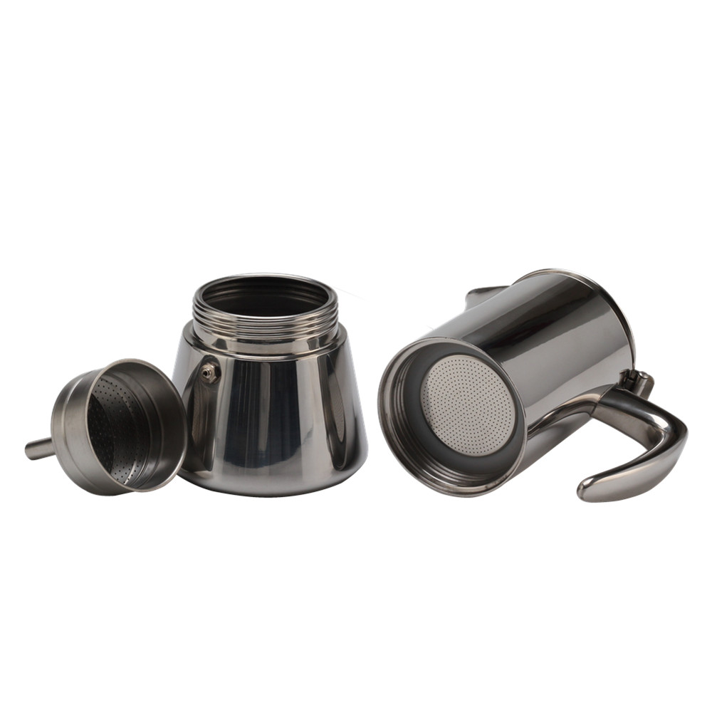 Silver Color Moka Pot