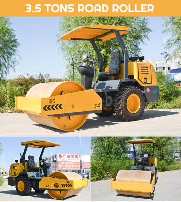 Road compaction equipment 3.5 tons asphalt roller roller