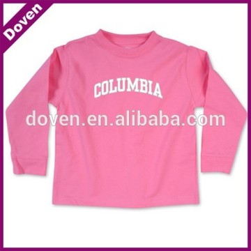 High quality kids long sleeve tshirt