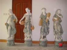 Four seasons sculpture