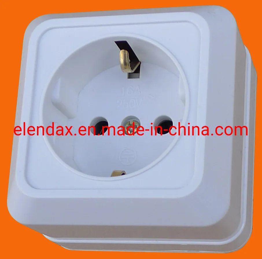 European Style Surface Mounted Power Wall Switch 10A 250V (S1101)