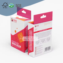 Hang Tab Boxes Customization for Retail USB Cable Packaging