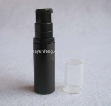 5ml airless black cosmetic lotion bottle ,black ointment bottle