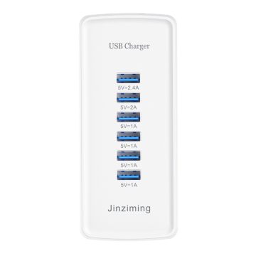 USB Phone Charger adapter 30W 6-port USB