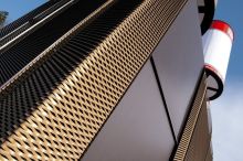 decorative expanded metal mesh for facade