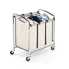 3-Bag Triple Organize Laundry Sorter