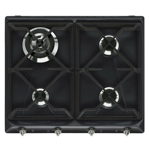 Built-in Tempered Glass Smeg Stove Gas
