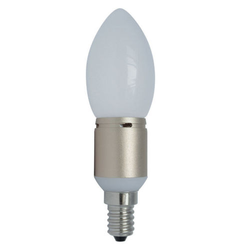 Energy Saving Led C37 5w Frosted Candle Bulbs 220volt House Lighting , Lvd / Pse