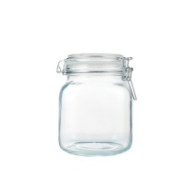 Large Capacity Transparent Glass Jars and Bottles for Kitchen Use - Lidded Containers for Kimchi, Tea, and Flowers
