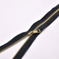 2 Way metal zipper made of brass