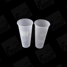 Disposable packaging Cup Plastic Injection Bubble Tea Cup