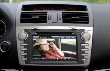 7" Hd Touch Screen Vehicle Dvd Players / Car Dvd Player With Gps Navigation Mzd-607gd