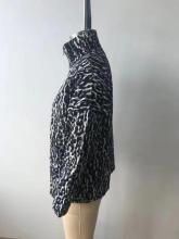 KNIT QUILT PRINT JACKET
