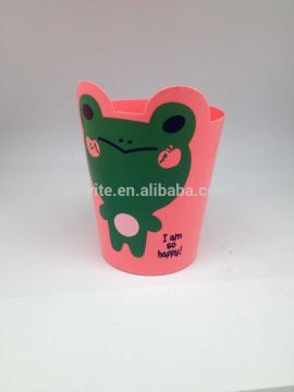 plastic dustbin,cartoon dustbin,kids dustbin