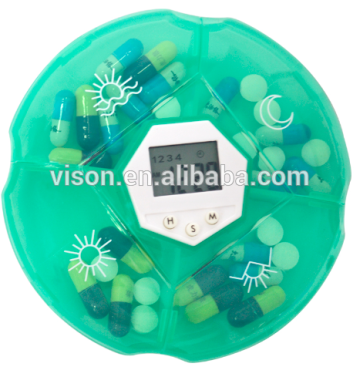 Travel Pill Box Timer/ Medicine Pill Timer/ Digital Timer Pill Box