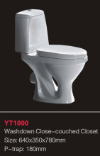 Washdown close-couched closet-YT1000